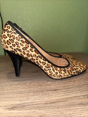 Nordstrom BP. Leopard-Print Ballet Heels - Brown/Cream